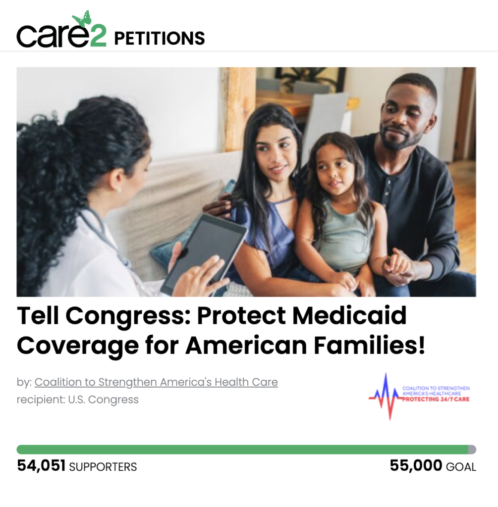 Coalition to Strengthen America's Healthcare and Care2