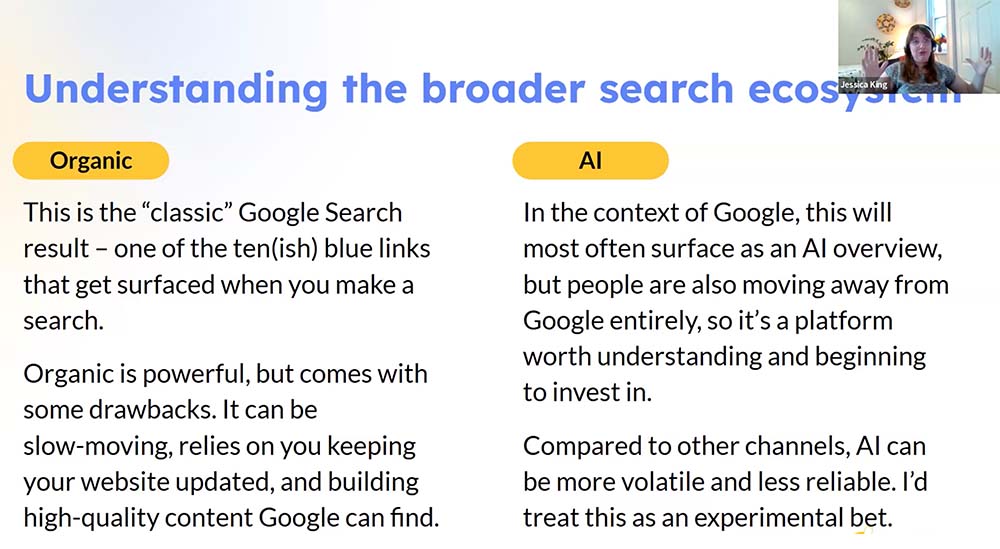Understanding AI changes to google search
